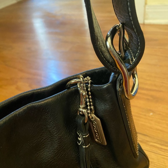 COACH black shoulder bag- 1415 - Picture 3 of 5